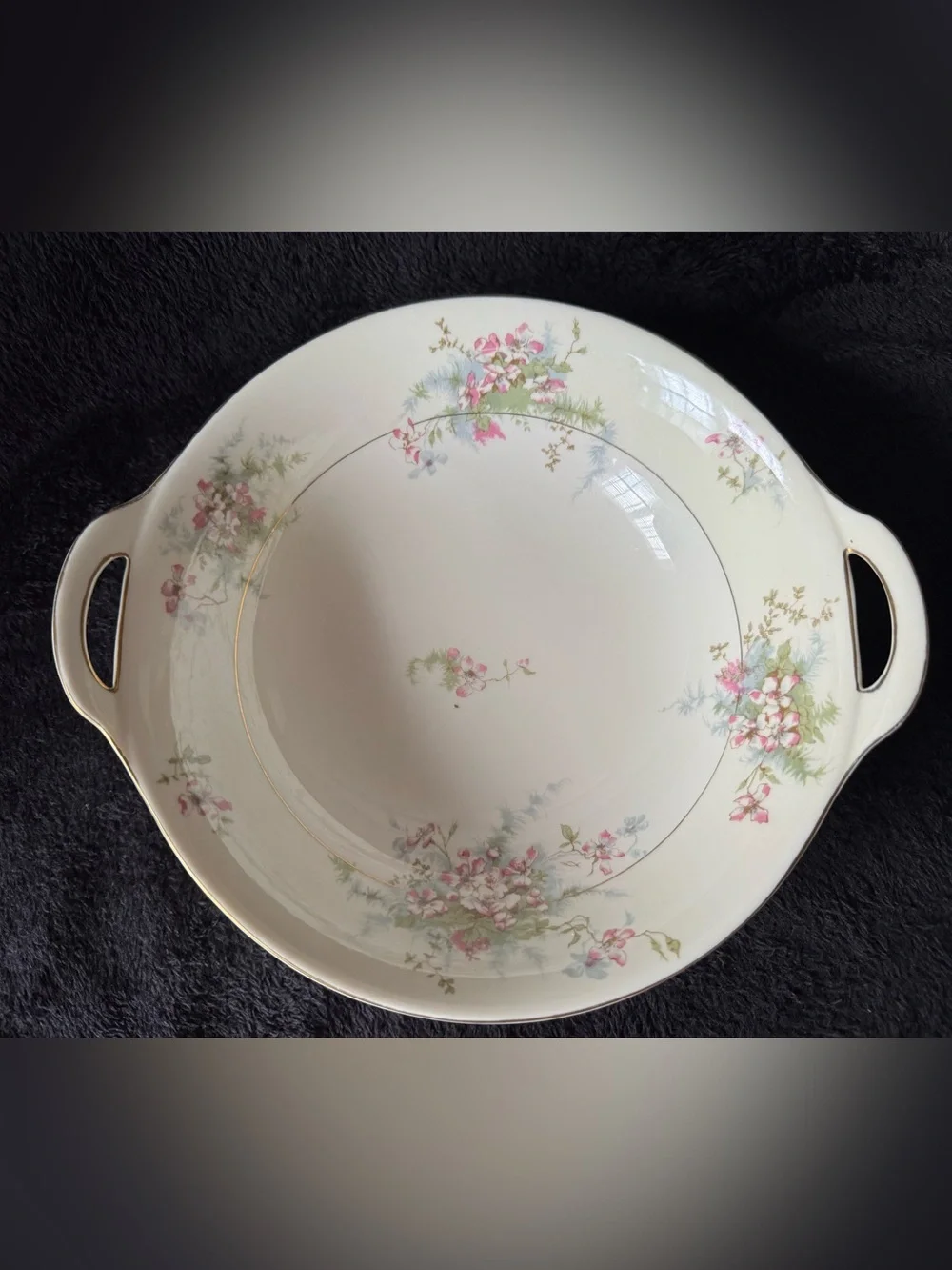 Theodore Haviland New York Apple Blossom Open Vegetable Serving Bowl 10”